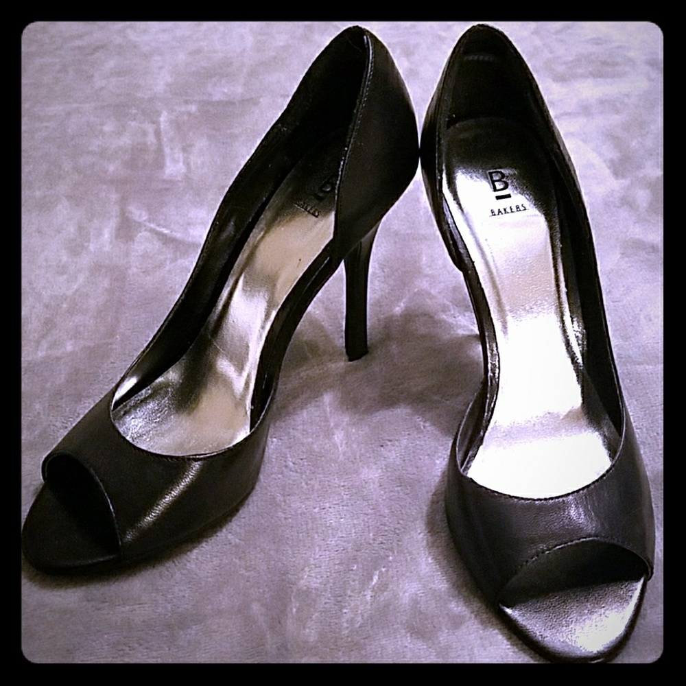 Bakers 4" Leather Heels- Style Marie